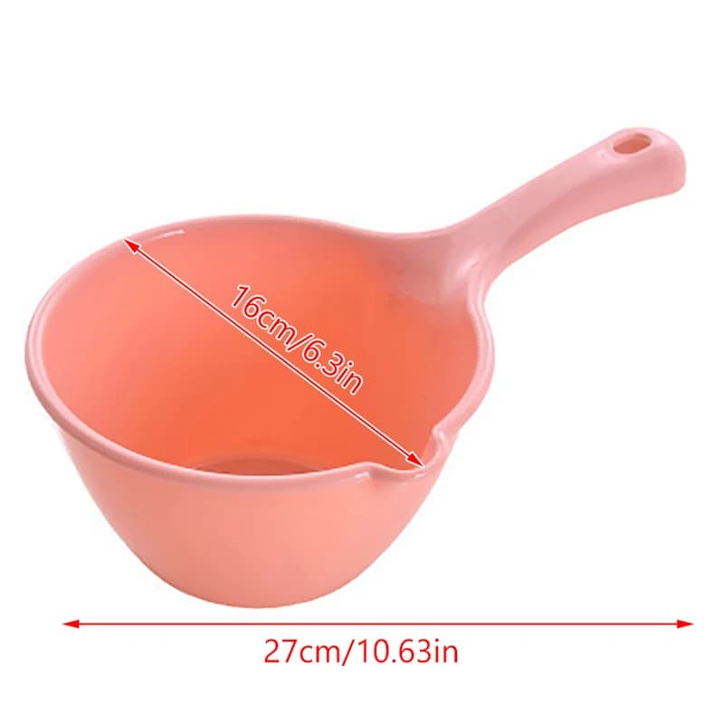 1.5L厚手プラスチック水ひしゃく