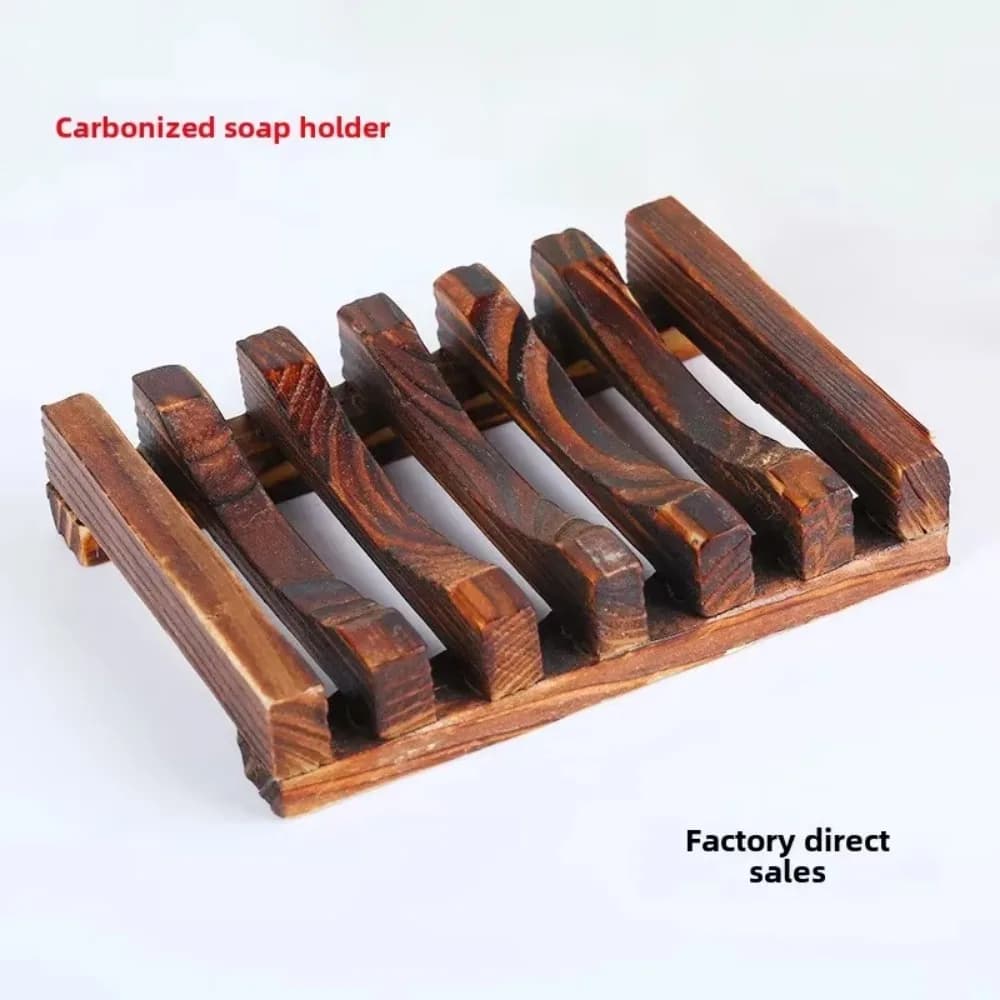 天然竹製の防カビ石鹸箱
