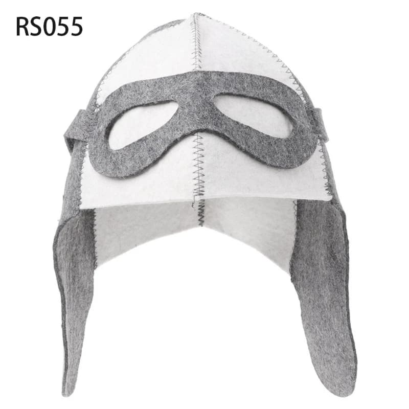 ウールフェルトサウナハットエクプロトg5ab用バスハウス用ヒートロシアンストラップキャップ - AliExpress 15