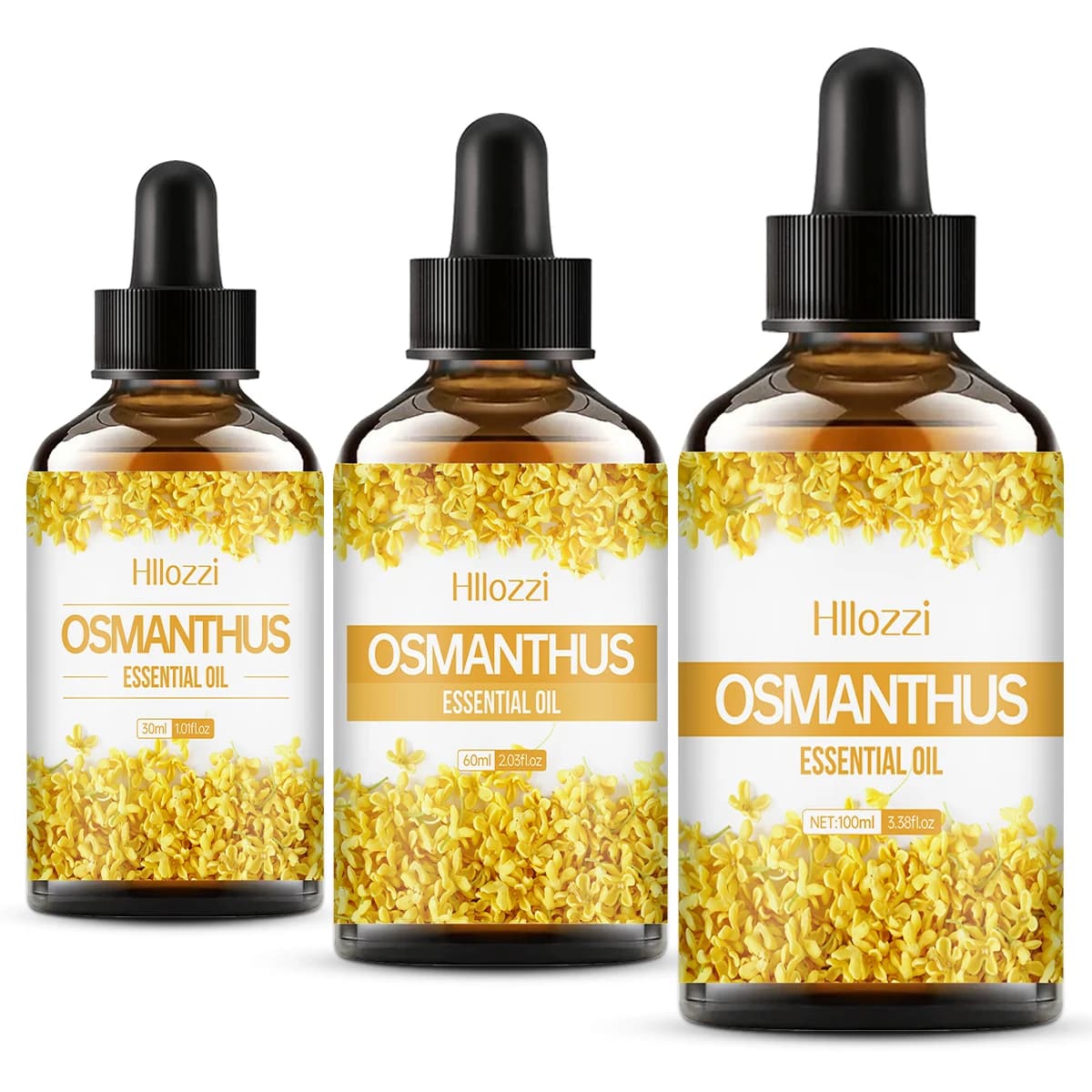100ml/60ml/30ml キンモクセイ精油 植物性エッセンシャルオイル 純粋エッセンシャルオイル 加湿器 アロマセラピー 石鹸 DIY製造 - AliExpress 66